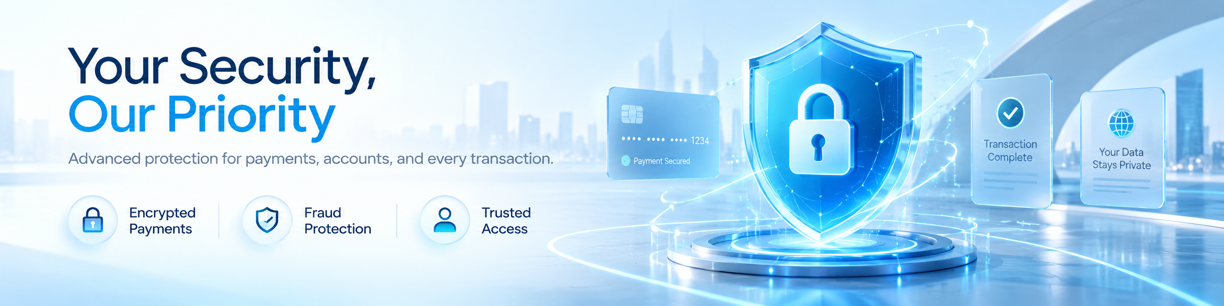 Vfirstpe secure payments and account protection
