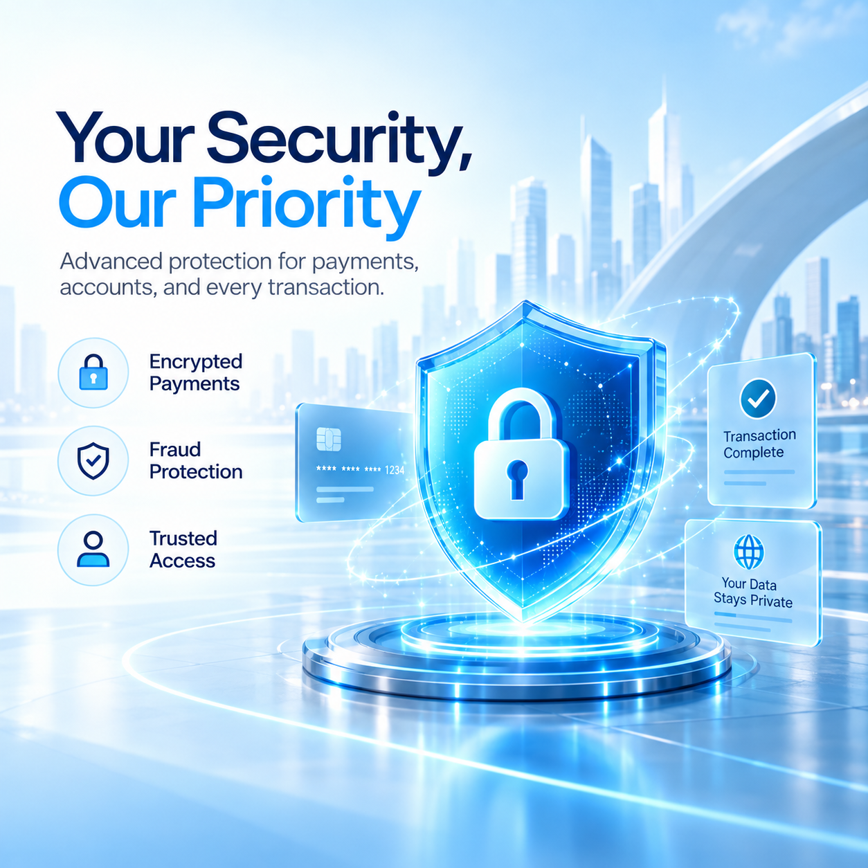 Vfirstpe account and payment security